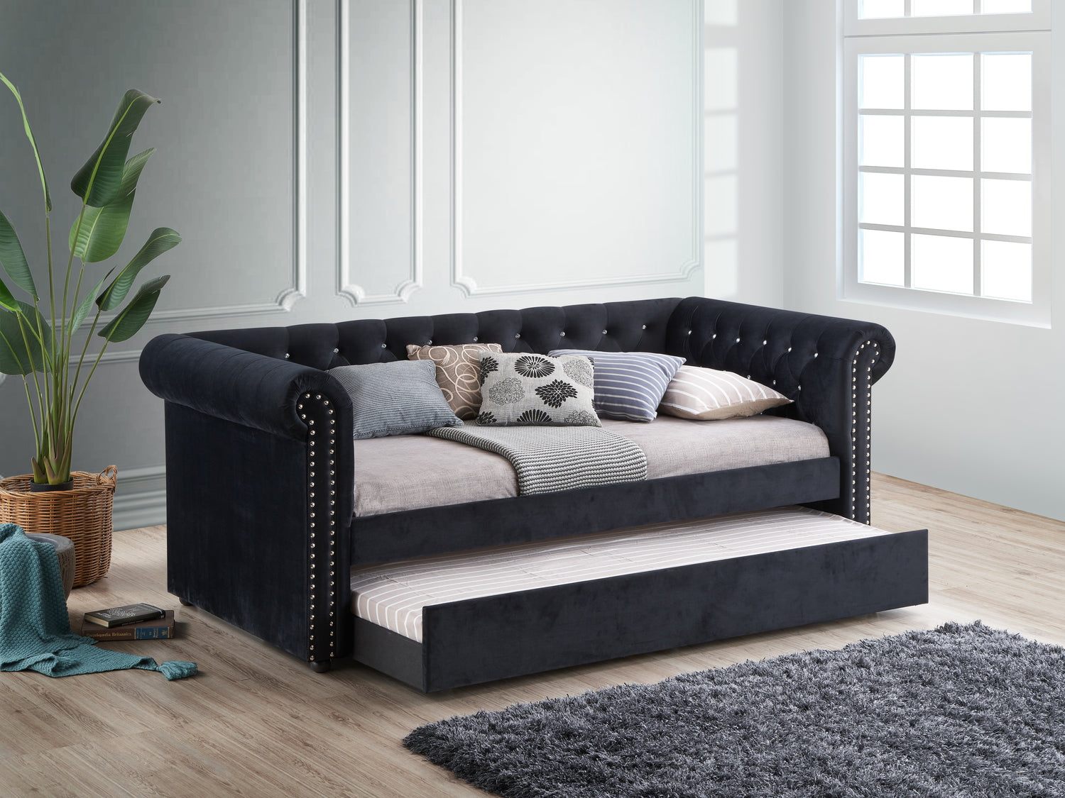 Ellie Black Daybed