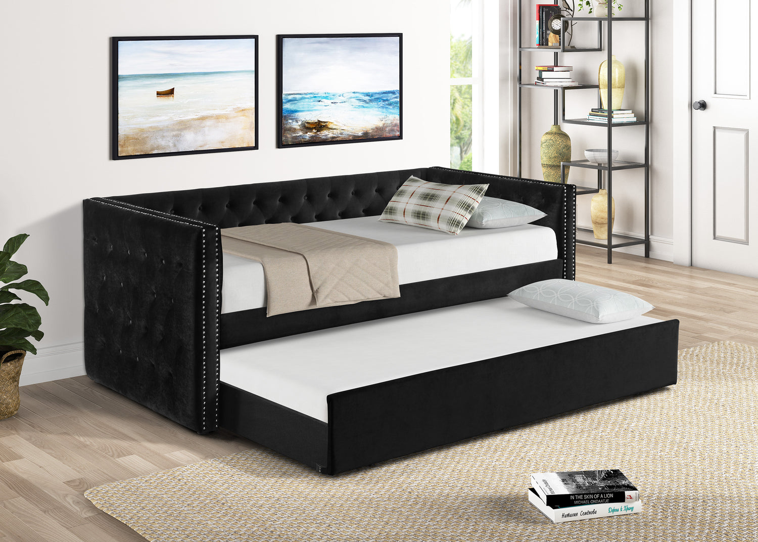 Trina Black Daybed