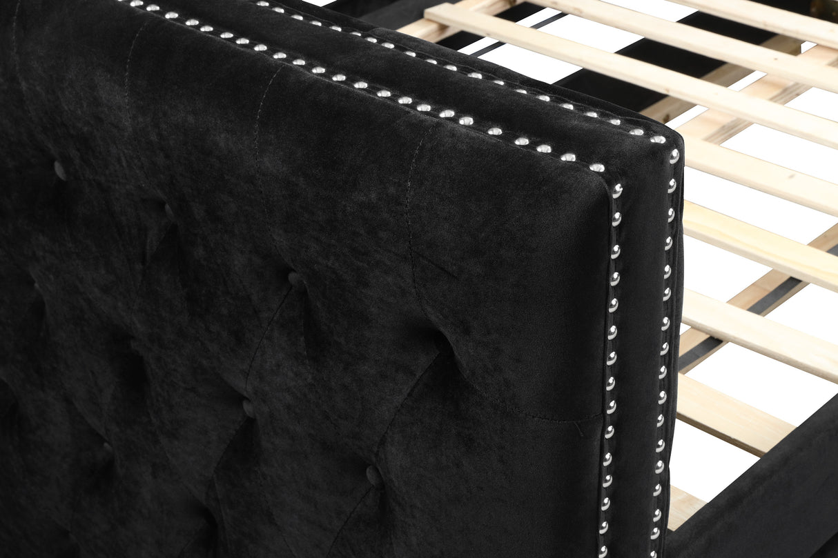 Trina Black Daybed