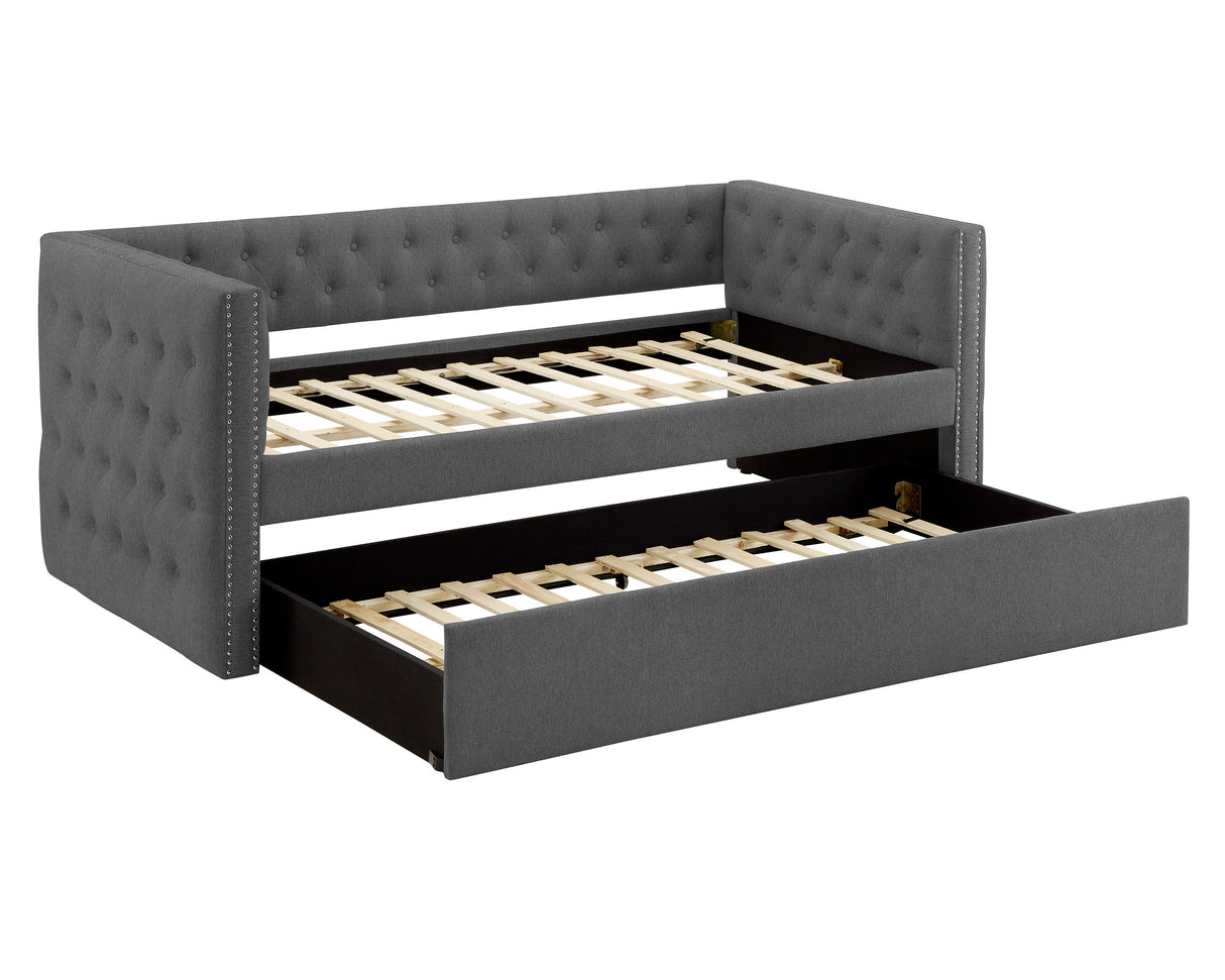 TRINA GUNMETAL GREY DAYBED
