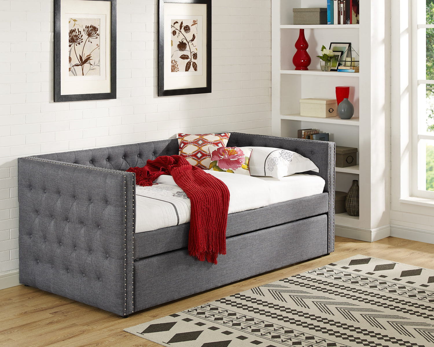 Trina Grey Daybed
