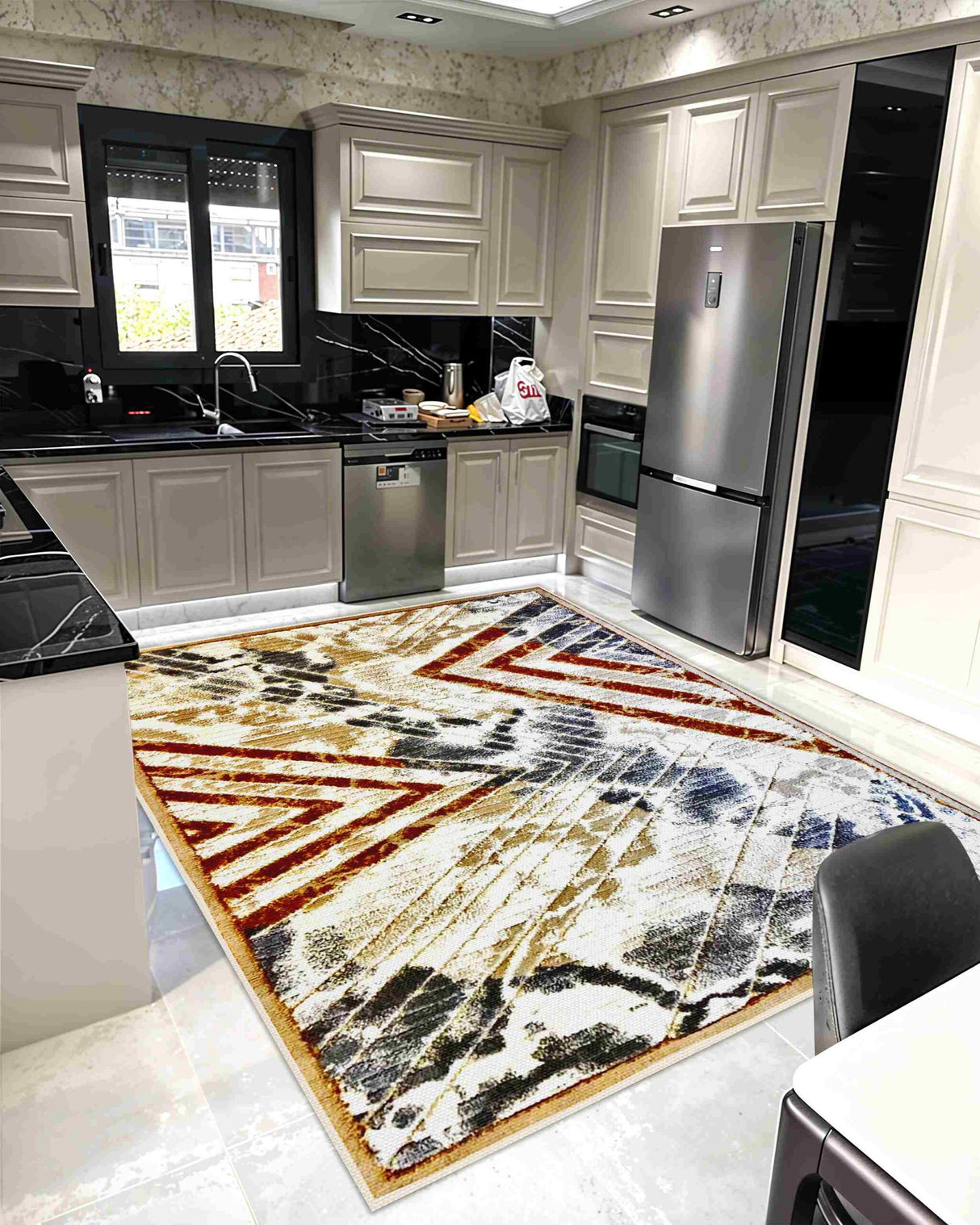 Tribal Area Rug 5520