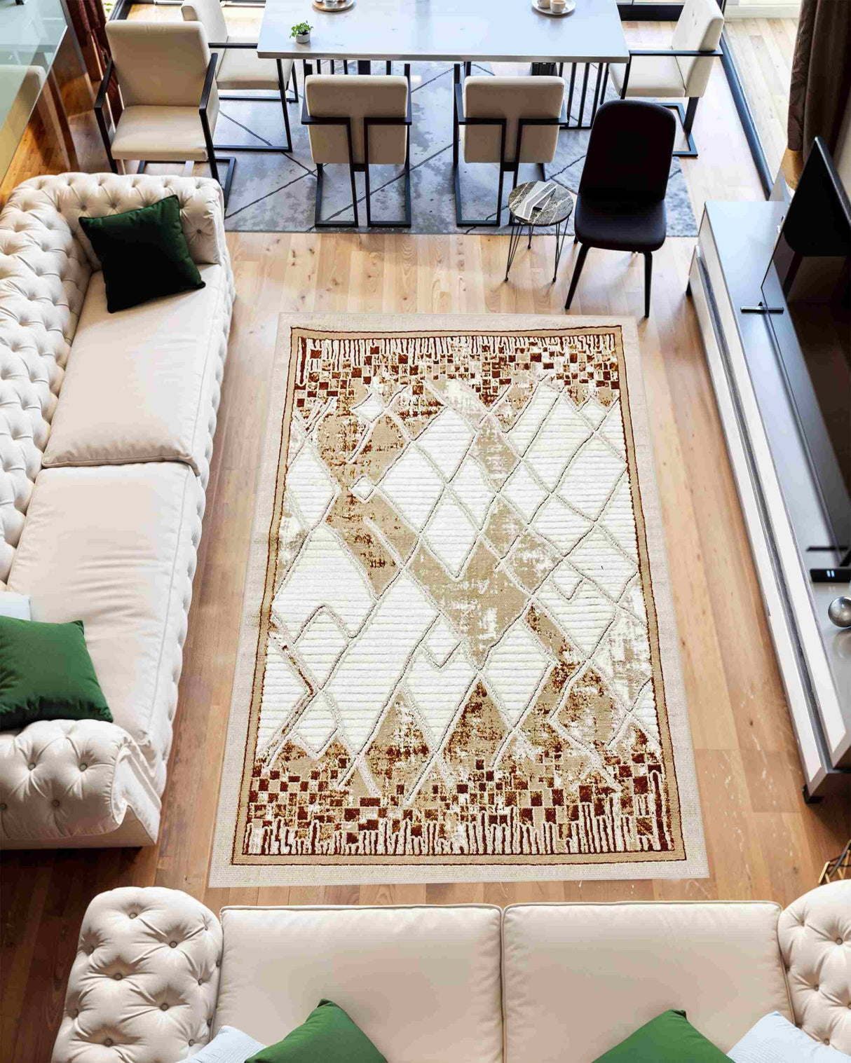 Tribal Area Rug 5521