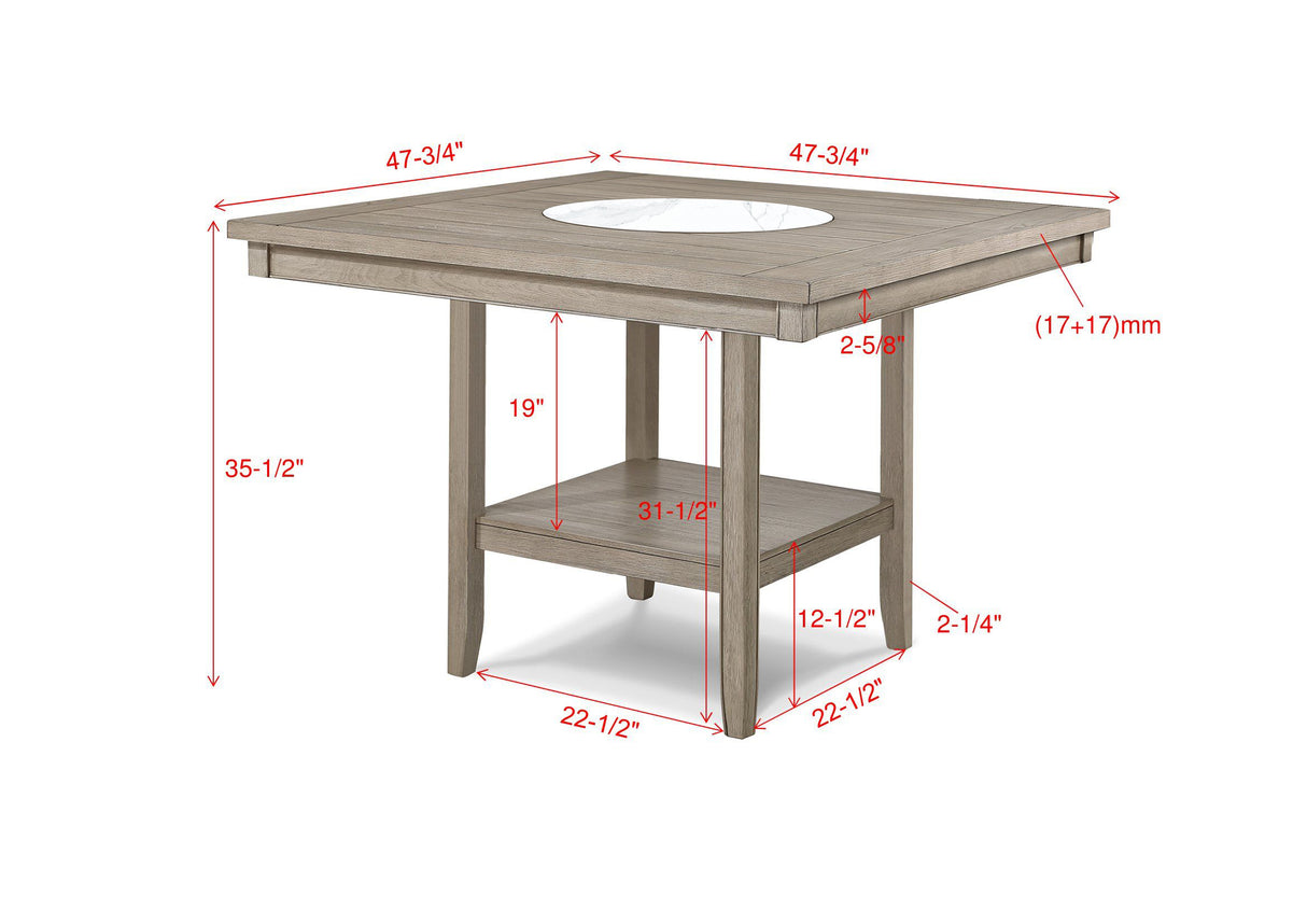 Fulton Ctr Height Set Marble Lzssn
