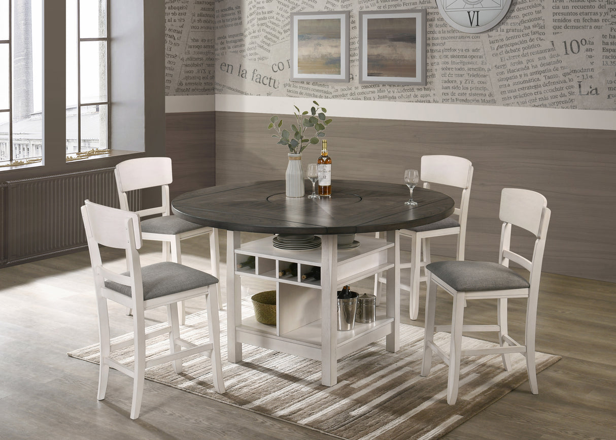 Conner Chalk Grey Ctr Height Set