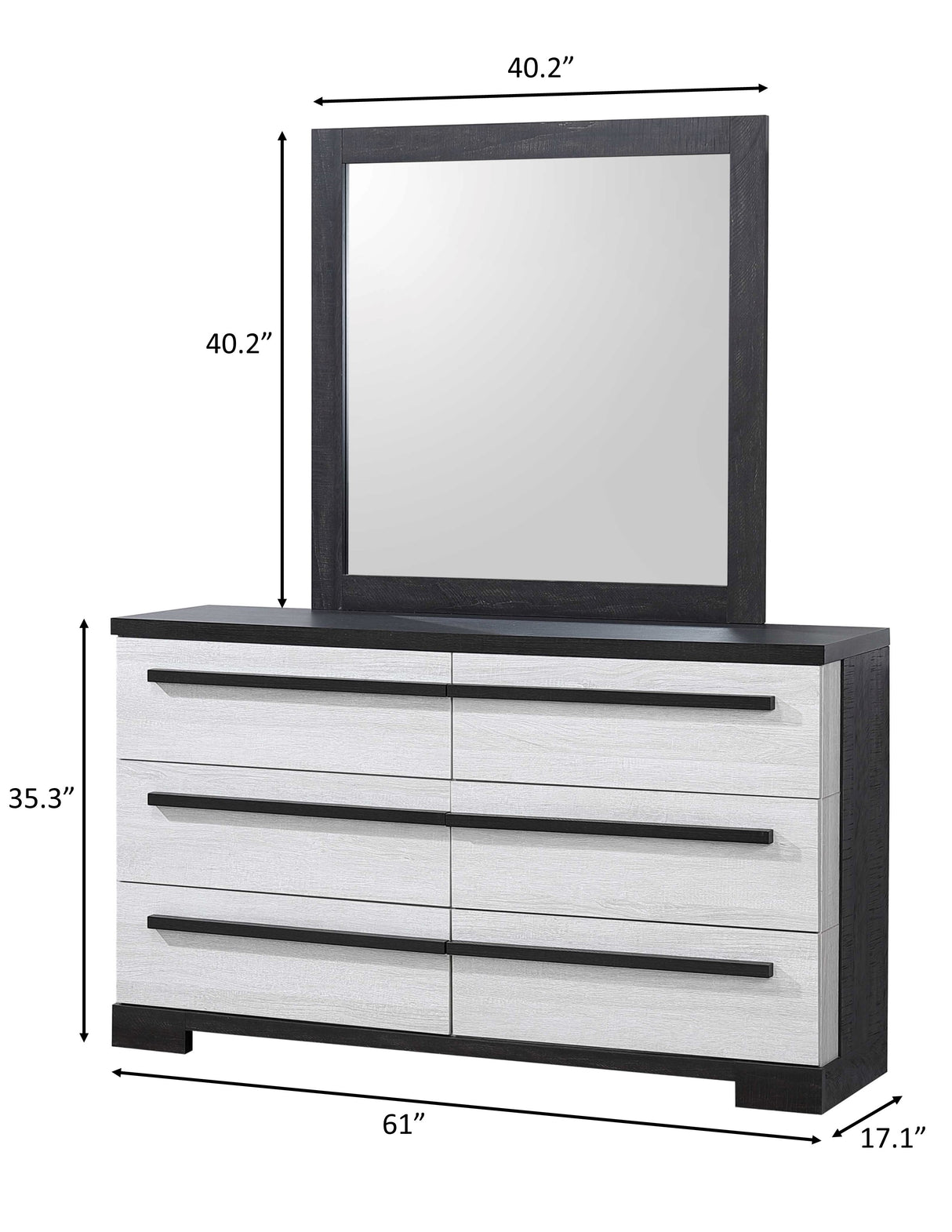 Remington Mirror - Black