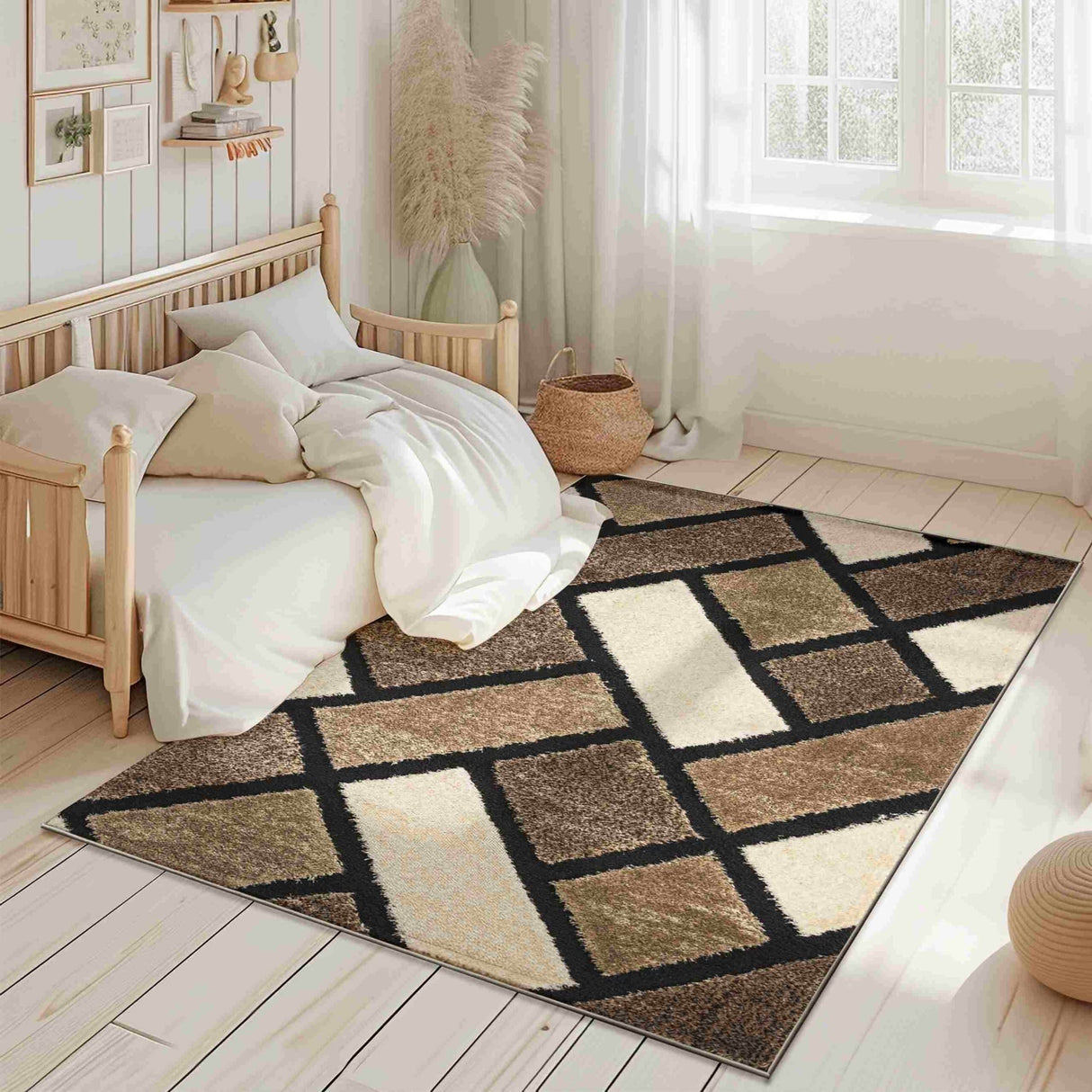 5d Shaggy Area Rug 6419