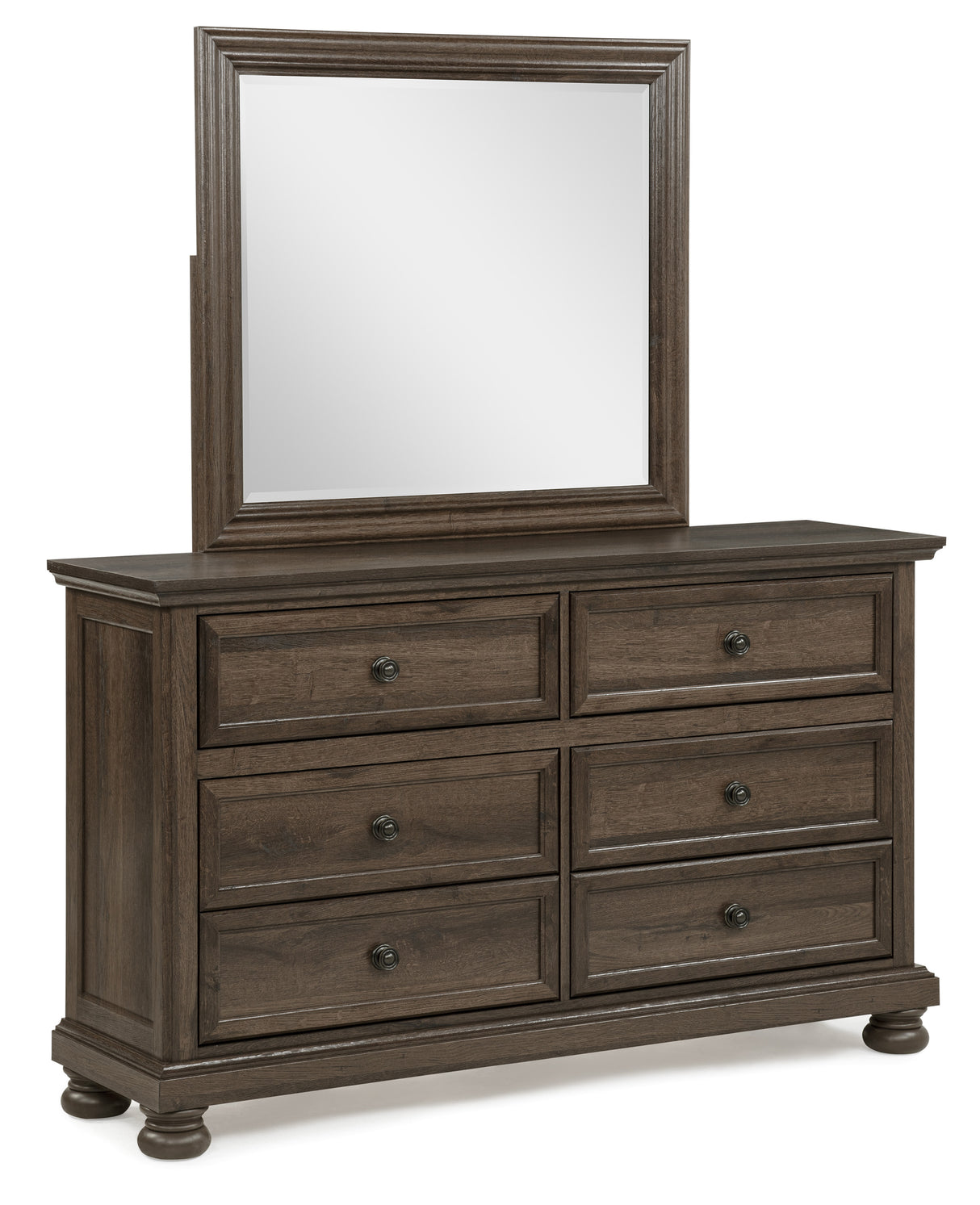 Claribelle Mirror - Brown