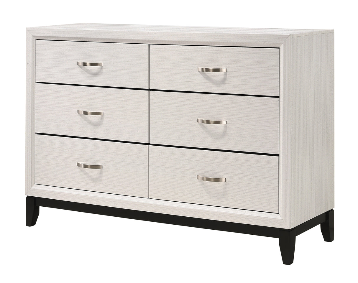 Akerson Chalk Bedroom Set