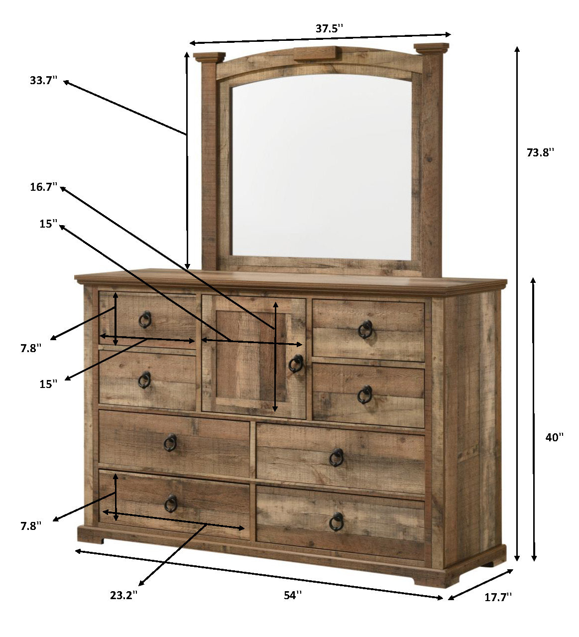 Ella-Mae Dresser - Natural