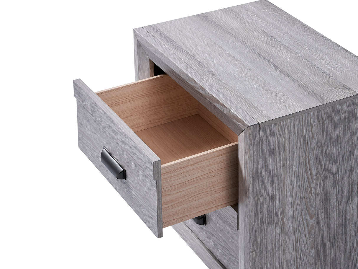 Adelaide Drift Wood Bedroom Group nightstand