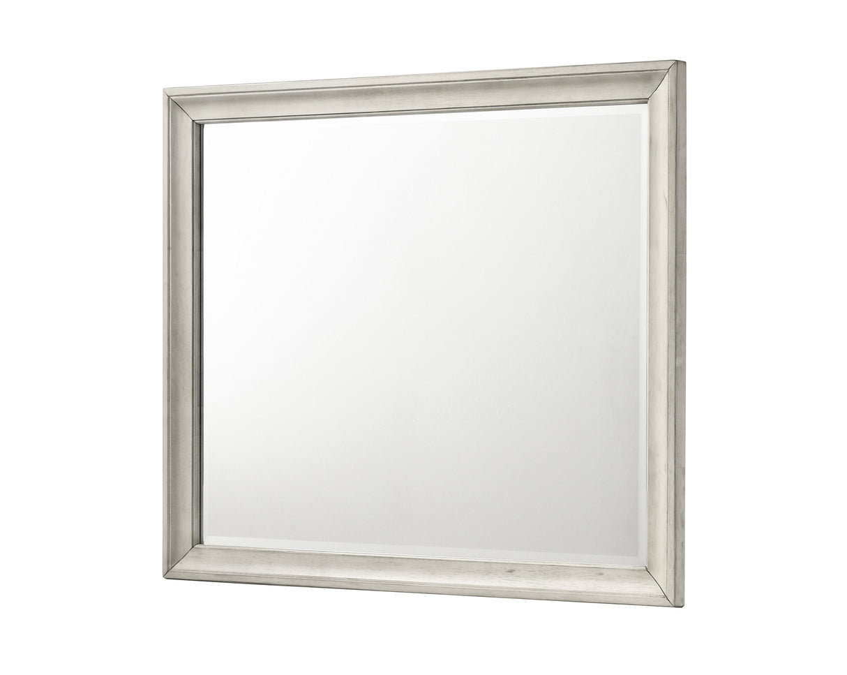 Jaymes White Mist Bedroom Group mirror
