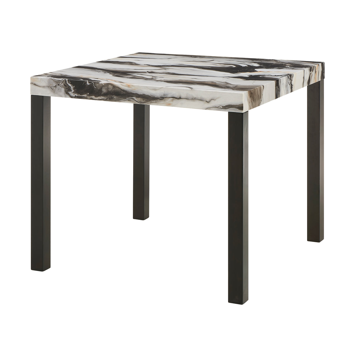 Vega Counter Height Table - Faux Marble
