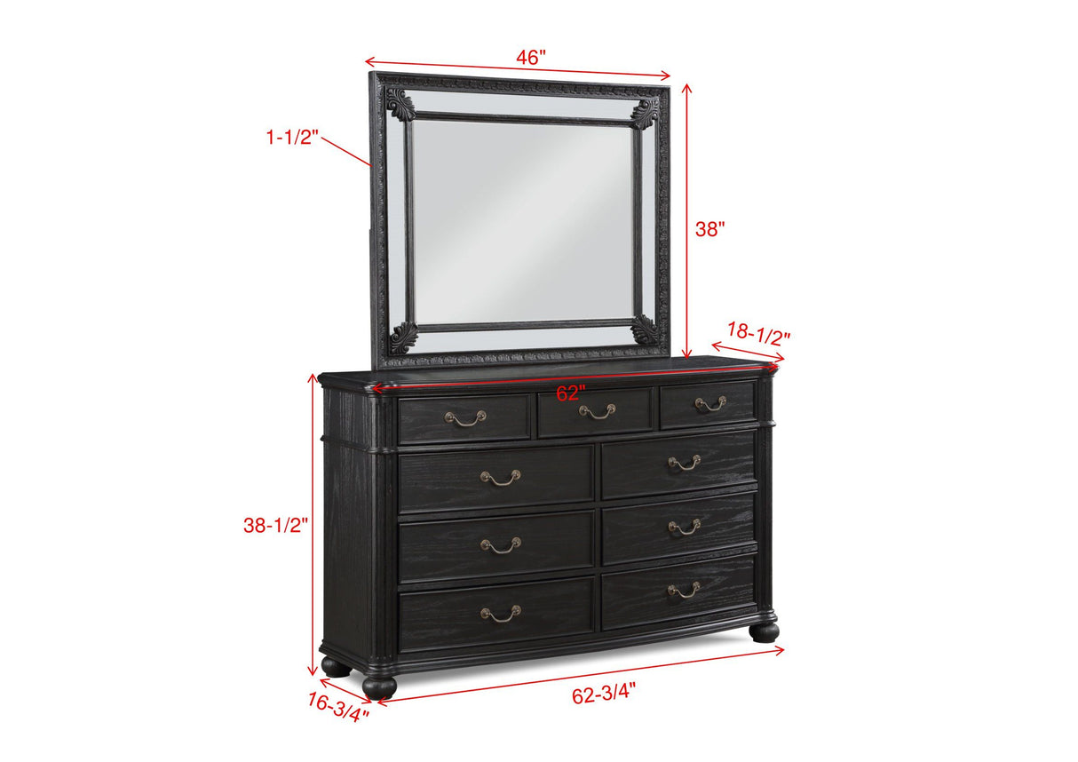 Kingsbury Dresser/Mirror Mirror