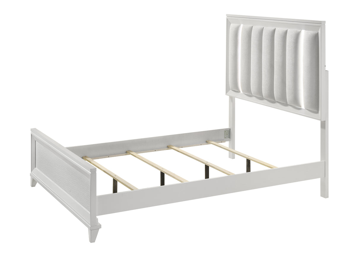 Cressida Bedroom Group White Queen bed