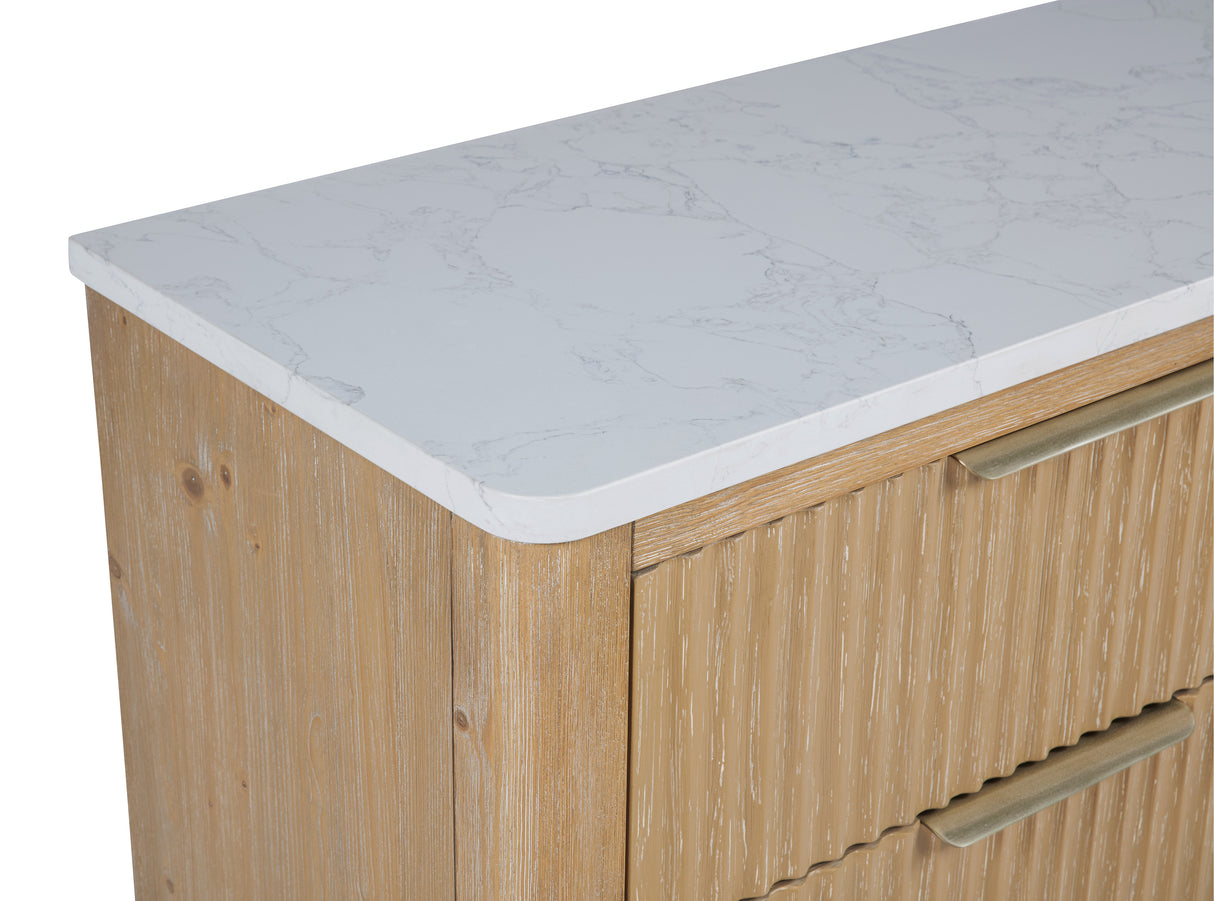 Kara Bedroom Set - Cerused Natural