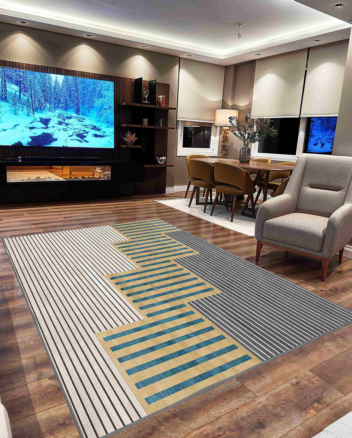 Sky Area Rug 7703