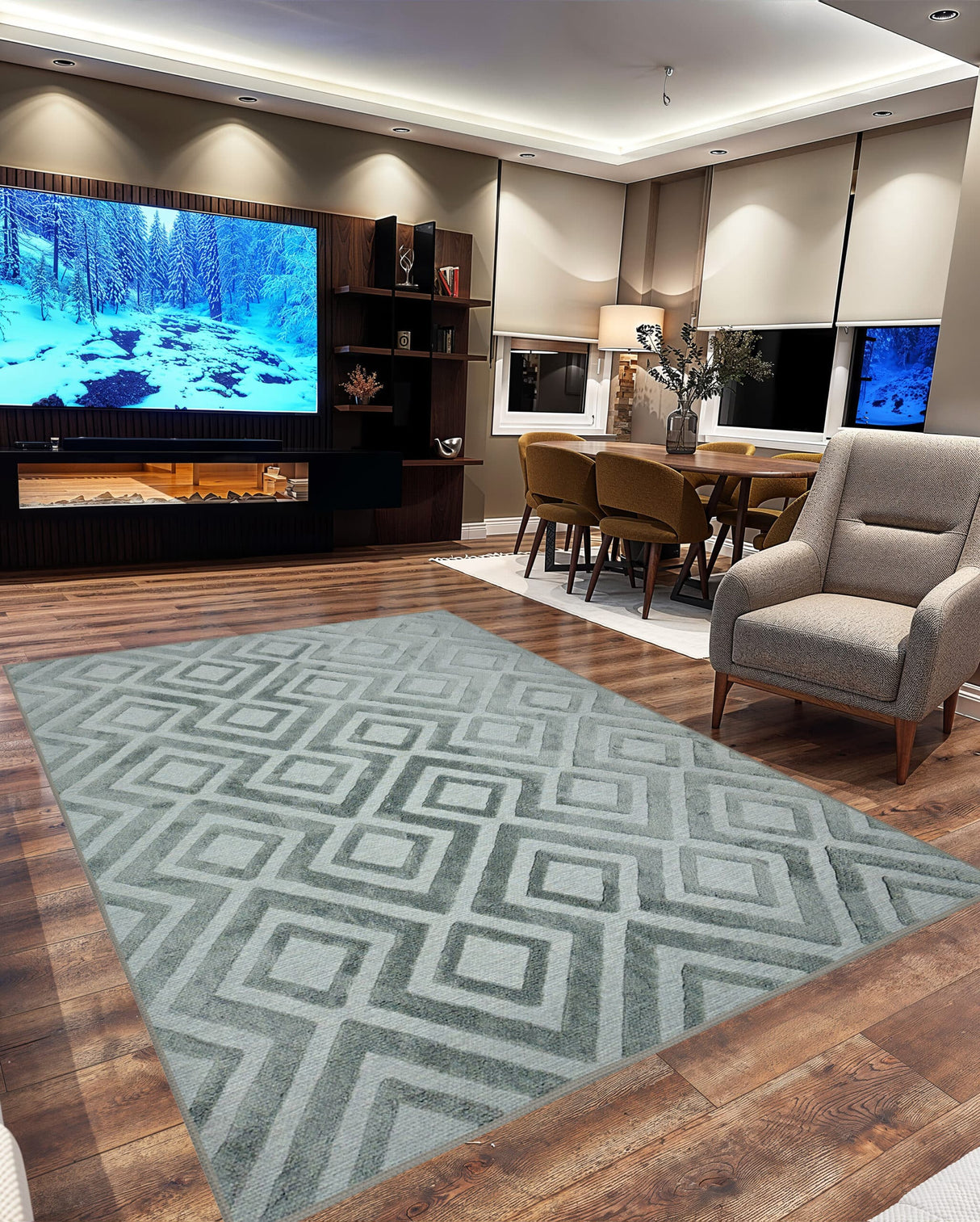 Sky Area Rug 7713