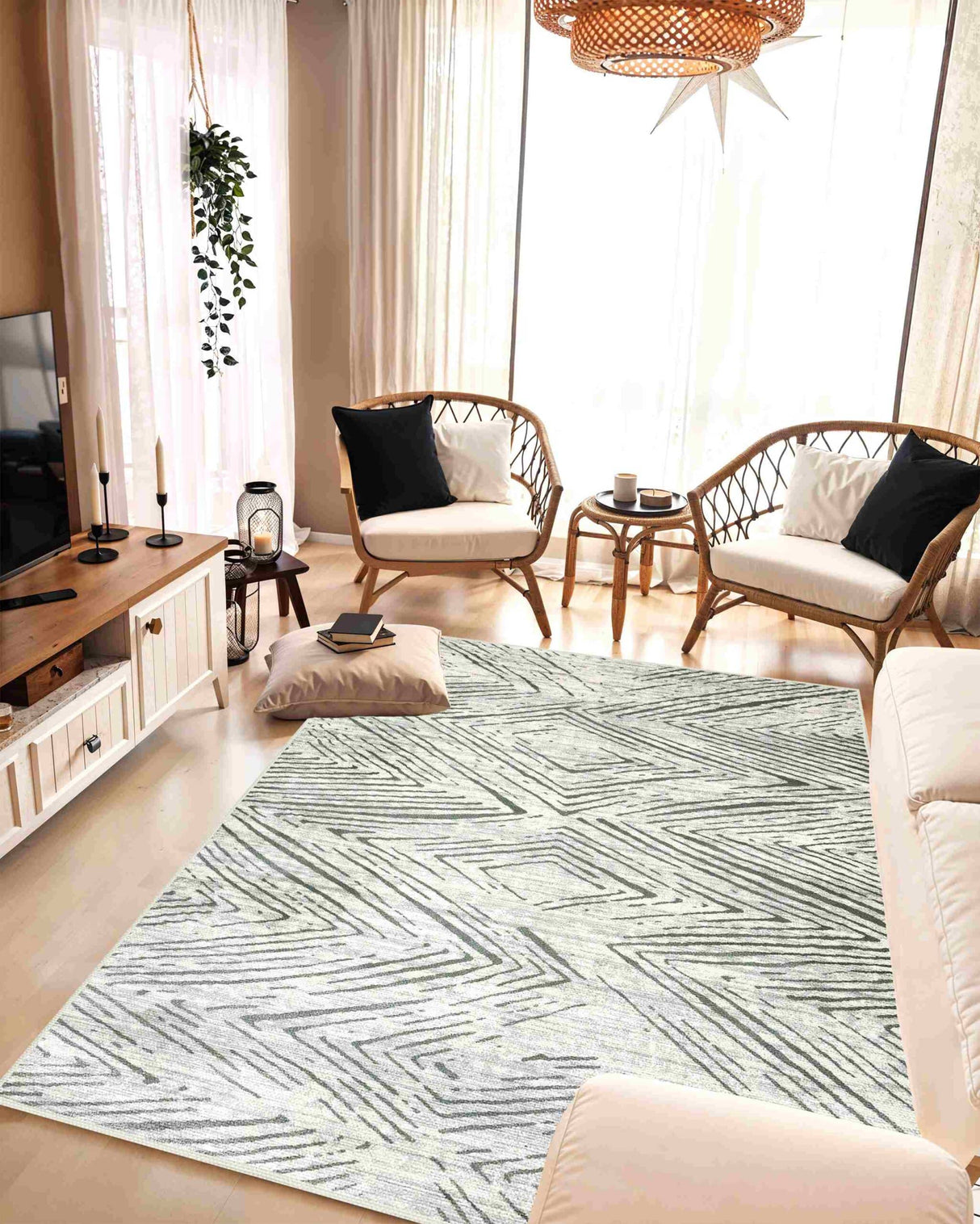 Lebanon Area Rug 7755 Cream