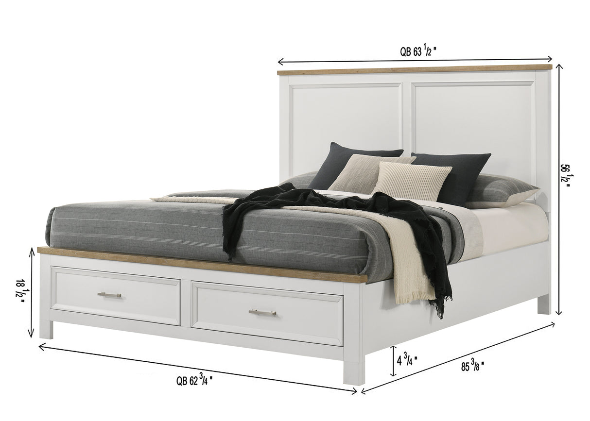 Aston Storage Bedroom Group Queen bed
