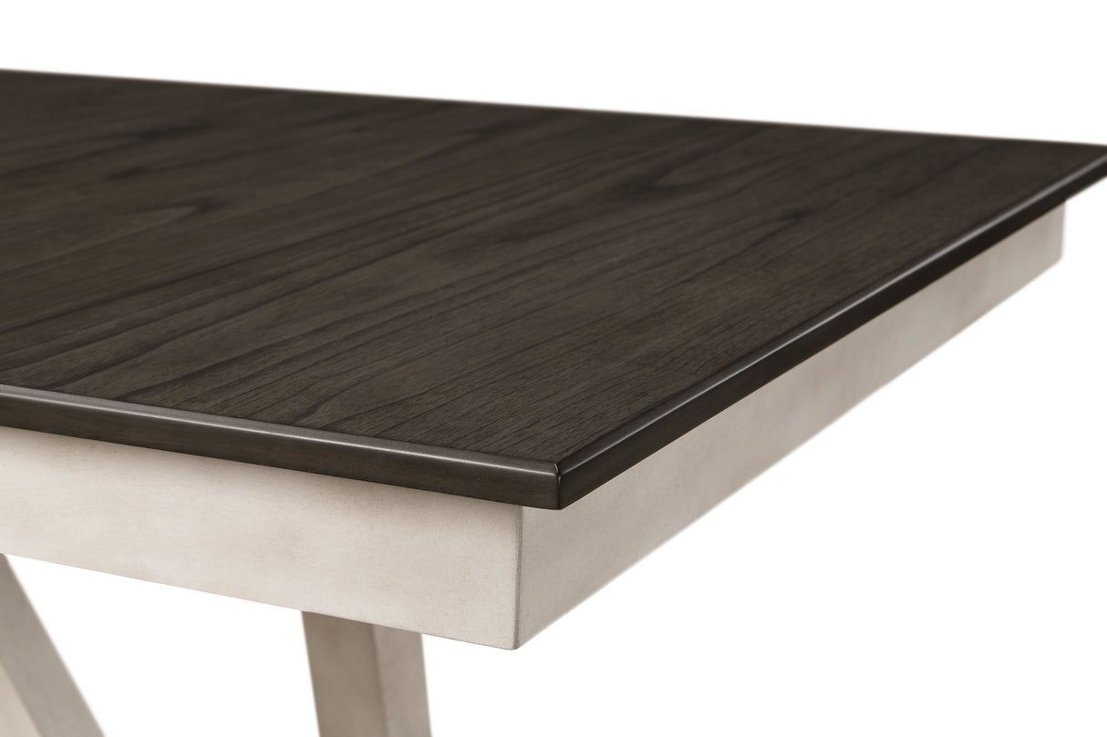Maribelle 6p with Bench Chalk Warmgrey