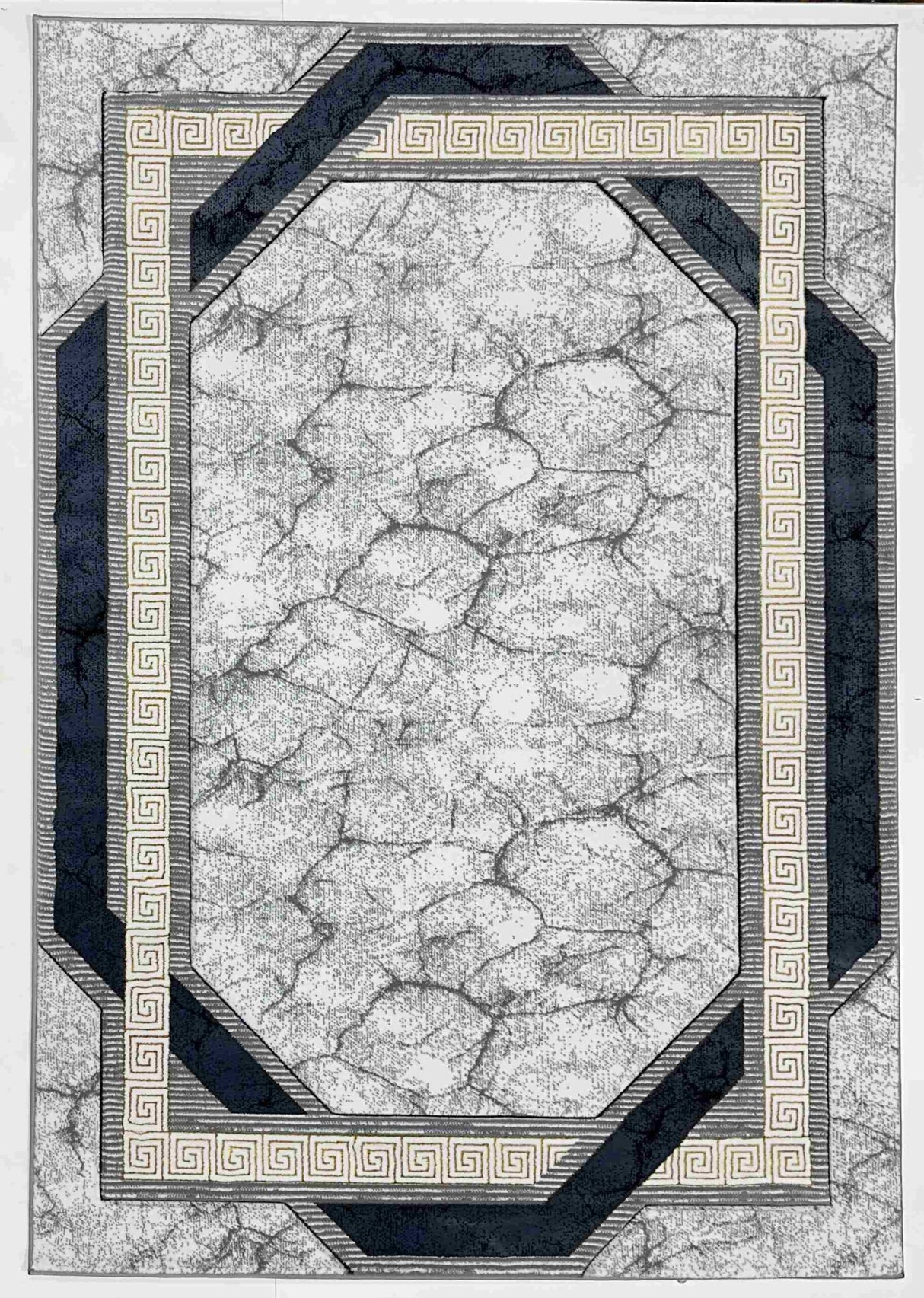 Orion Area Rug 8866 Navy