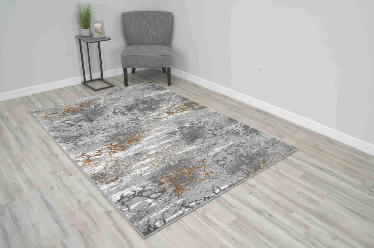 Cabana Area Rug 9001 Anthracite