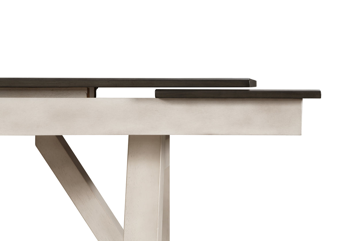 Maribelle 6p with Bench Chalk Warmgrey