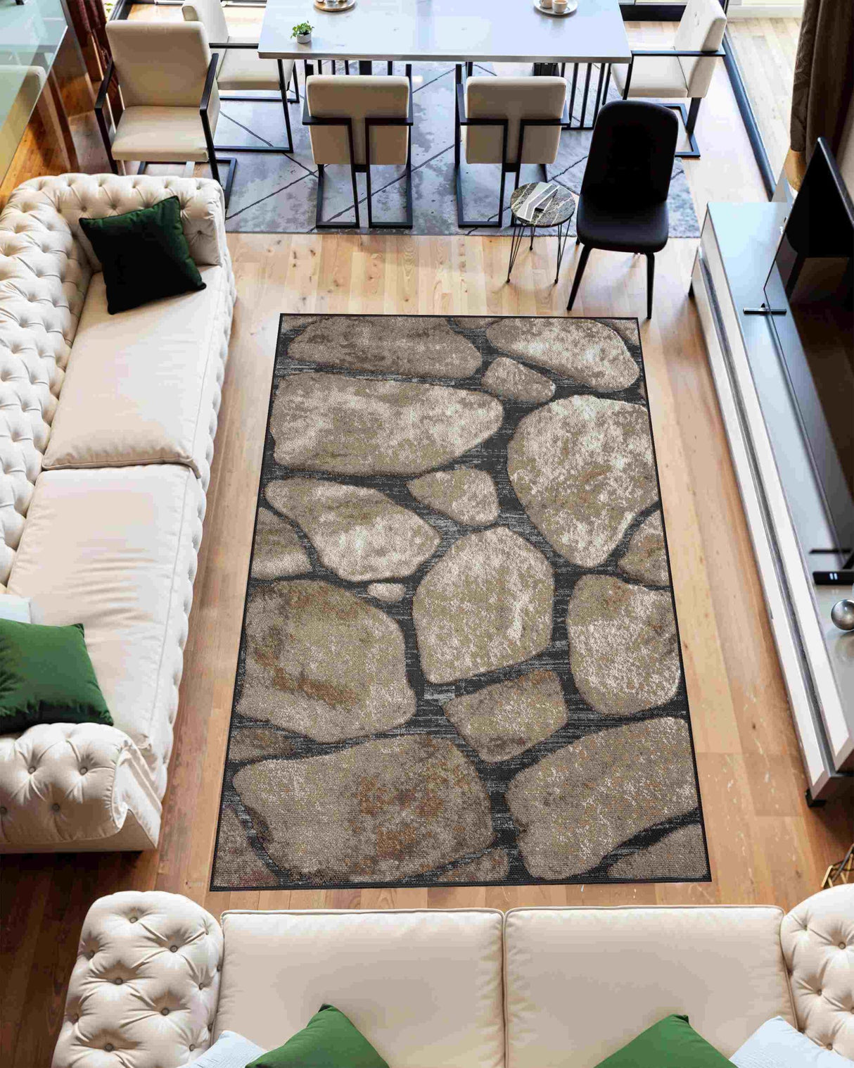 Elegance Area Rug 9909 Grey