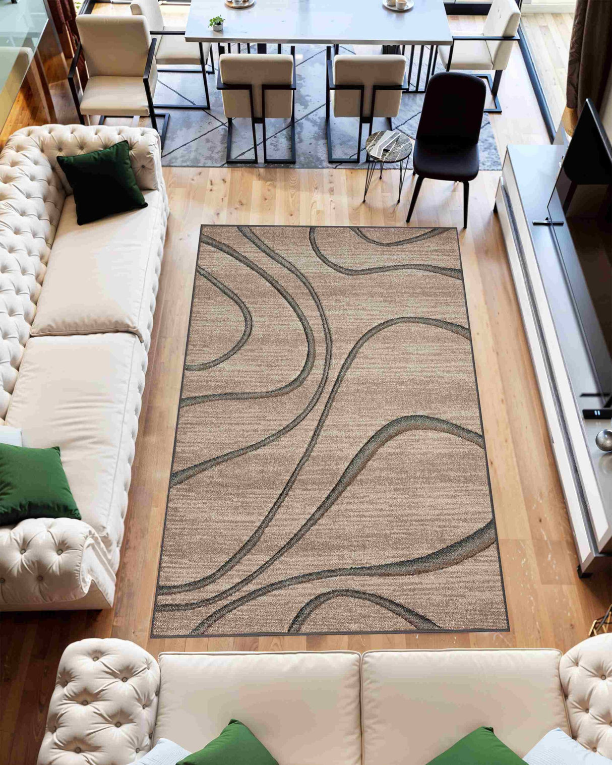 Atlas Area Rug 9953 Beige