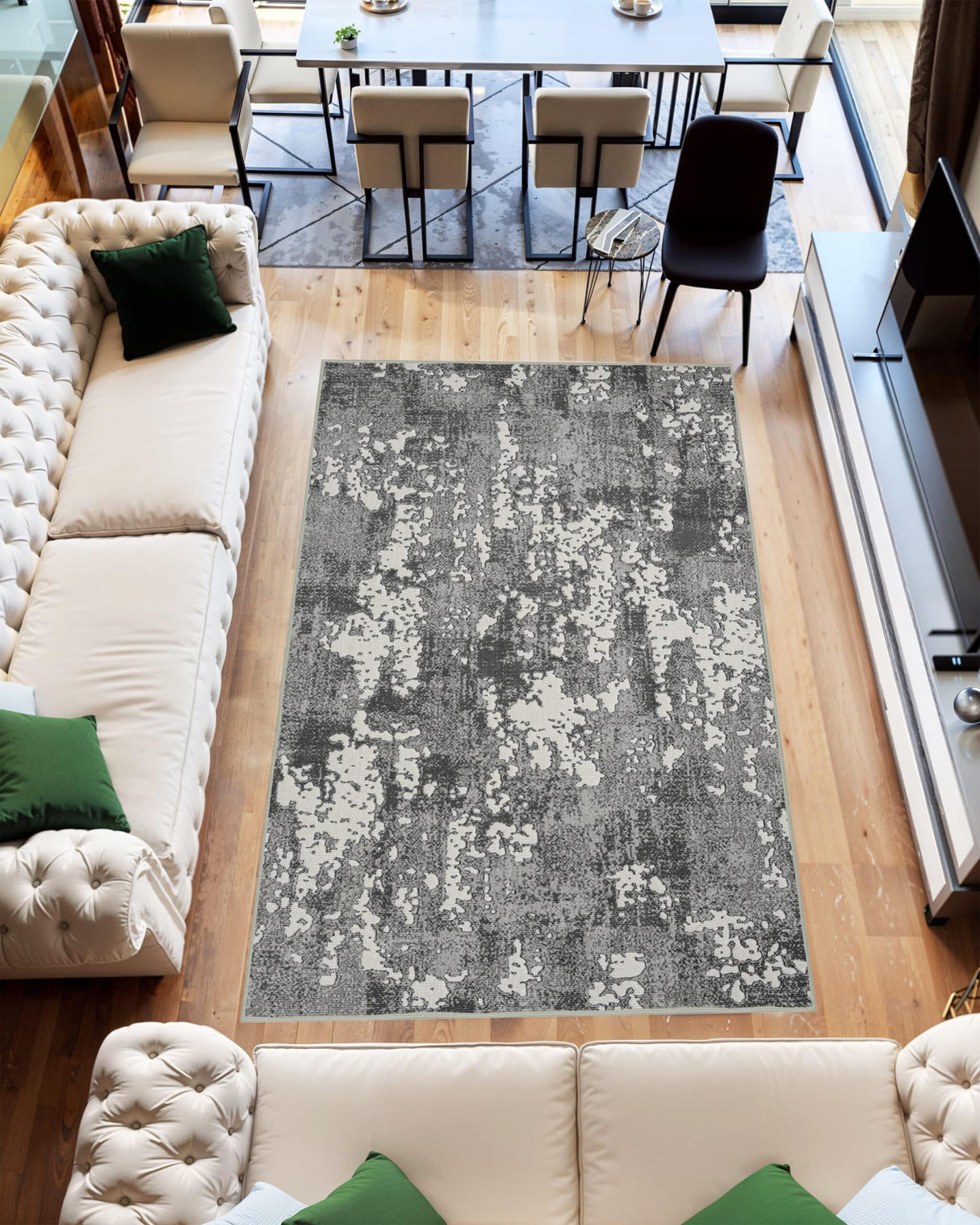 Jericho Area Rug 9957 Grey