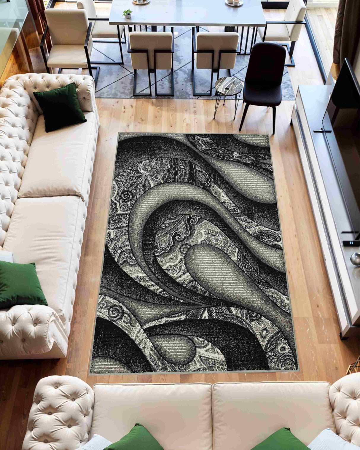 Atlas Area Rug 9961 Grey