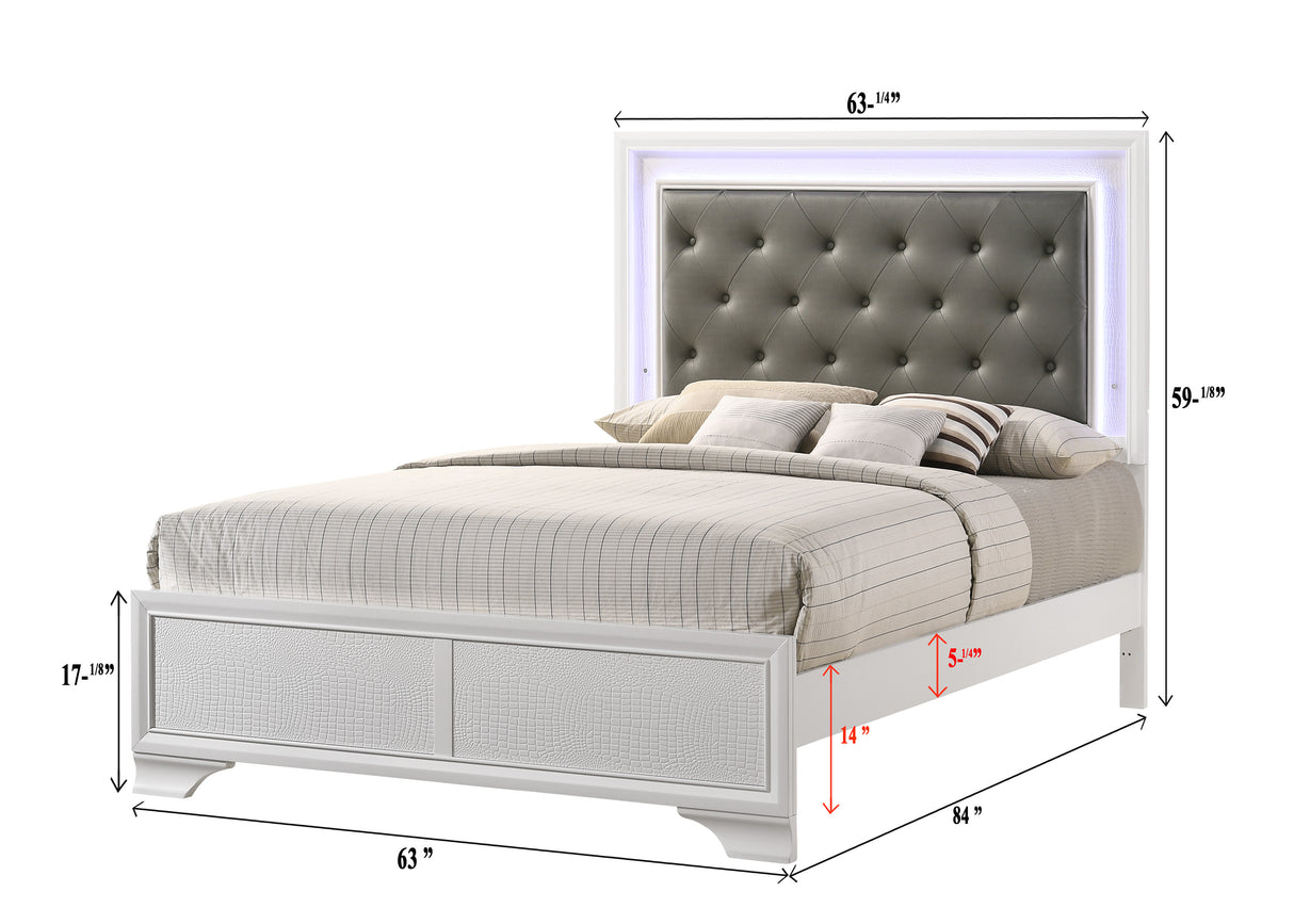 Number Queen bed