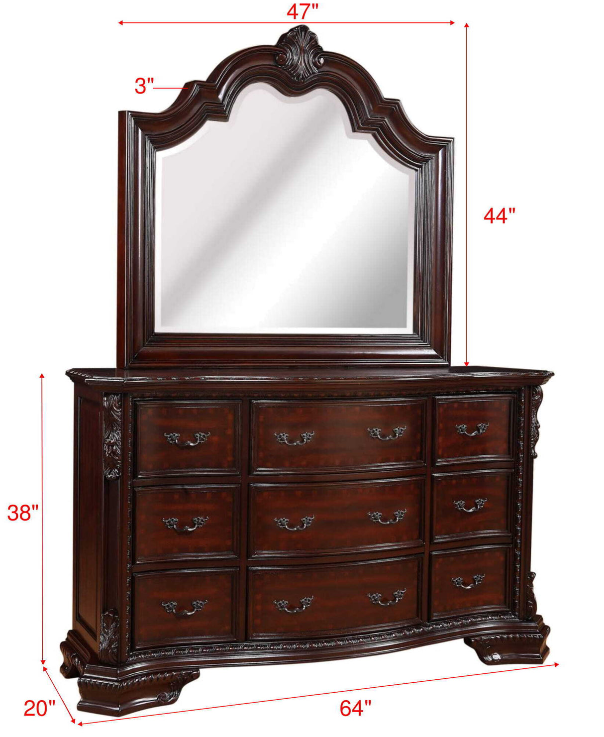 SHEFFIELD DRESSER TOP