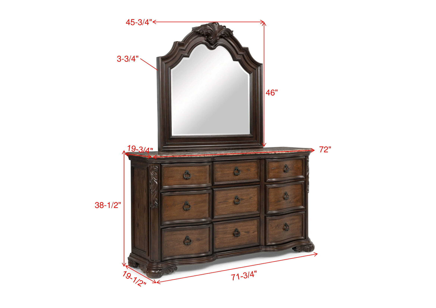 LUDWIG DRESSER TOP