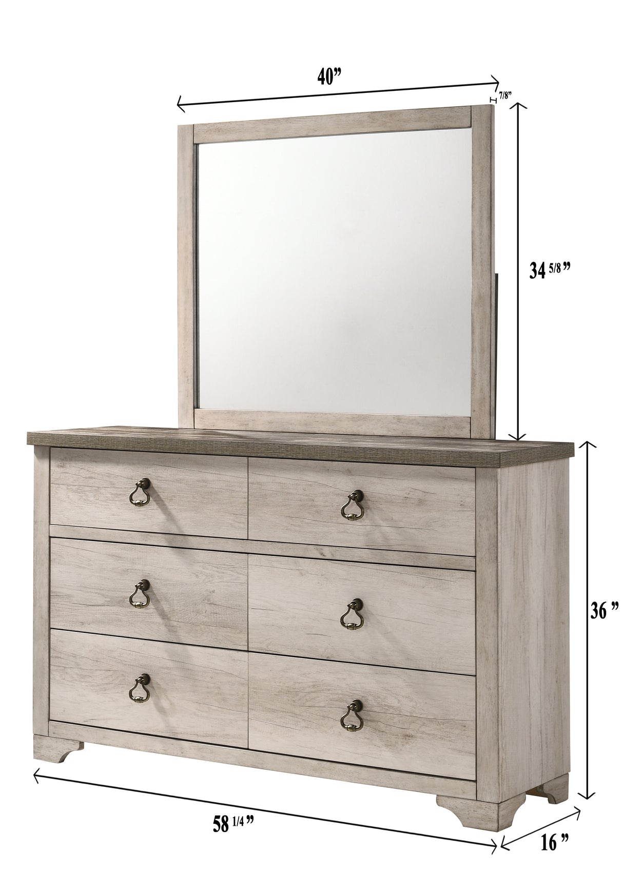 PATTERSON DRESSER TOP