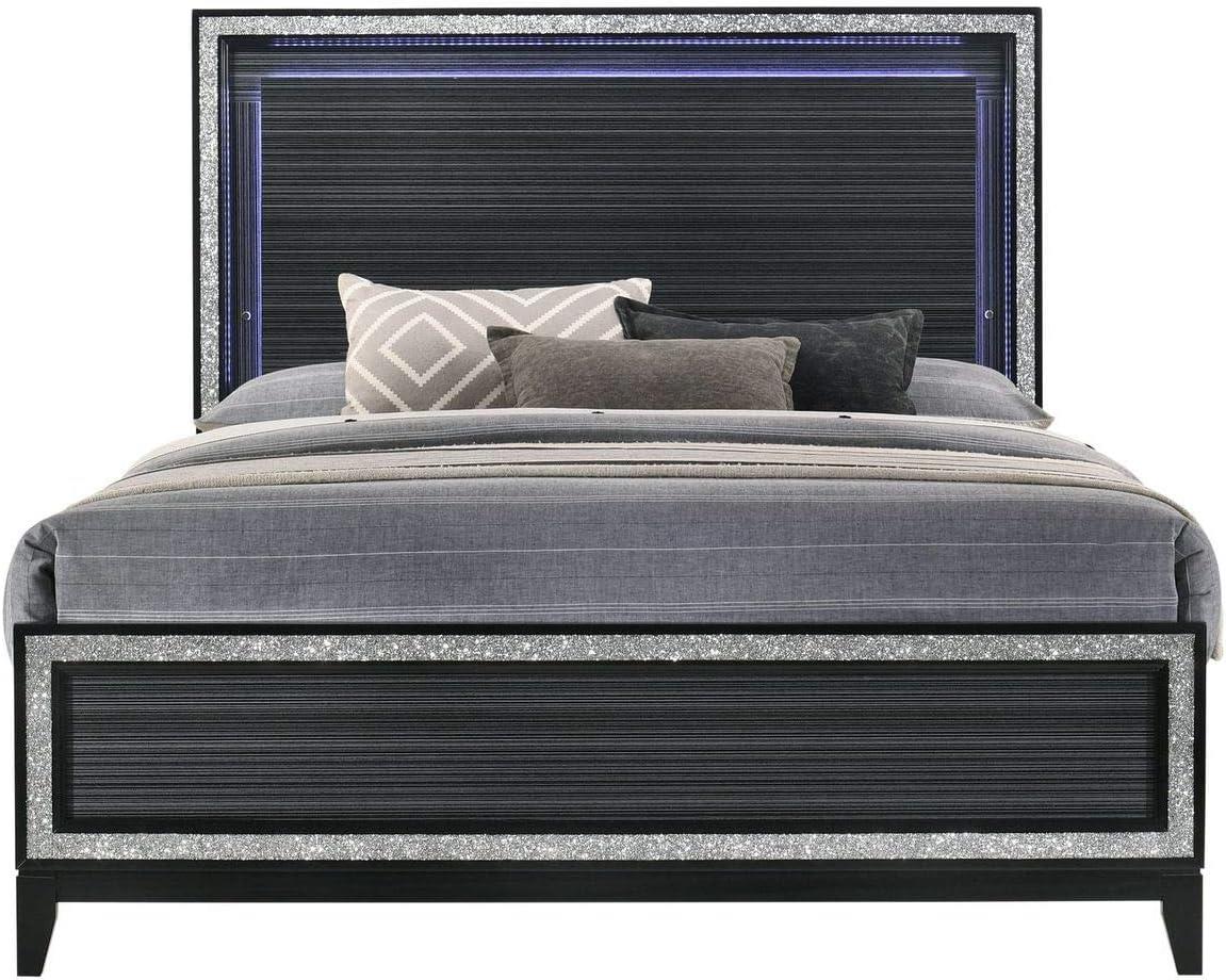 Tala Gray 5-Piece (King Bed, Dresser, Mirror, Nightstand, Chest)