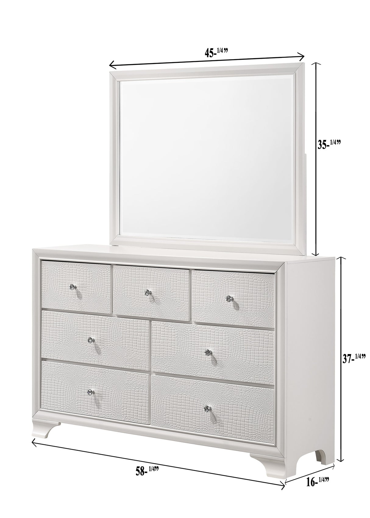 LYSSA DRESSER TOP FROST