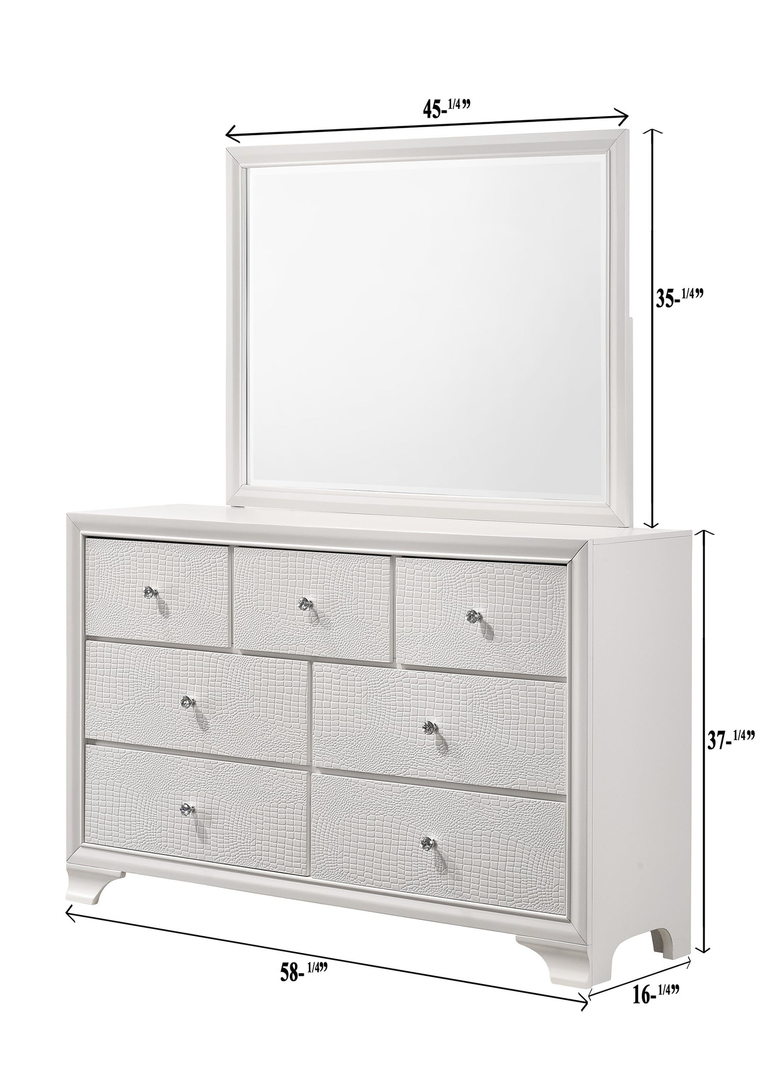 LYSSA DRESSER TOP FROST