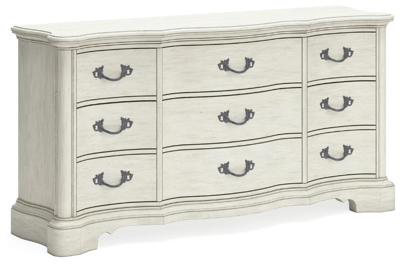 Zayden White 5-Piece (King Bed, Dresser, Mirror, Nightstand, Chest)