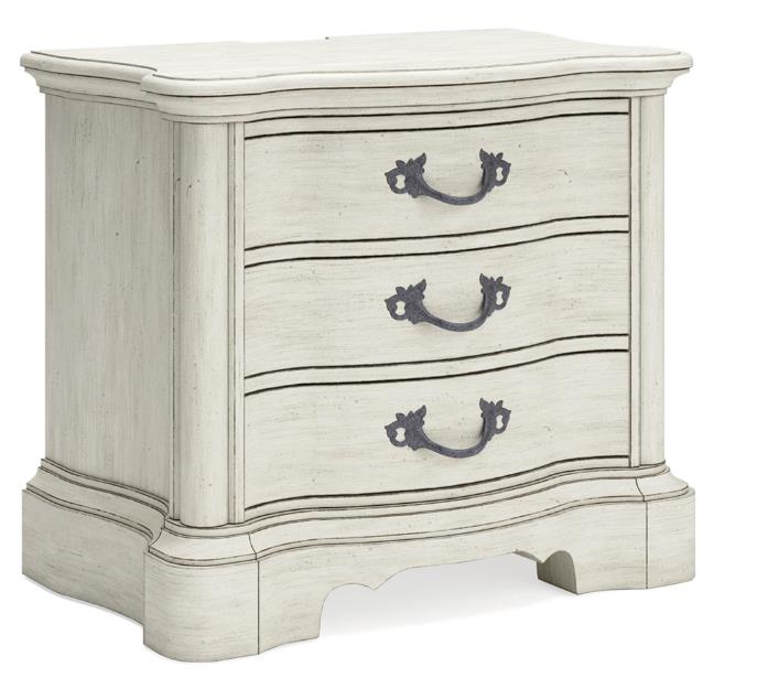 Zayden White 5-Piece (King Bed, Dresser, Mirror, Nightstand, Chest)