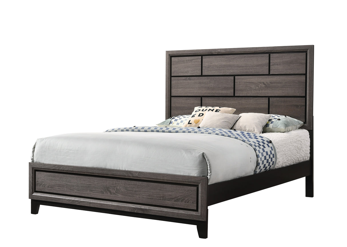 Akerson Grey Twin Bed