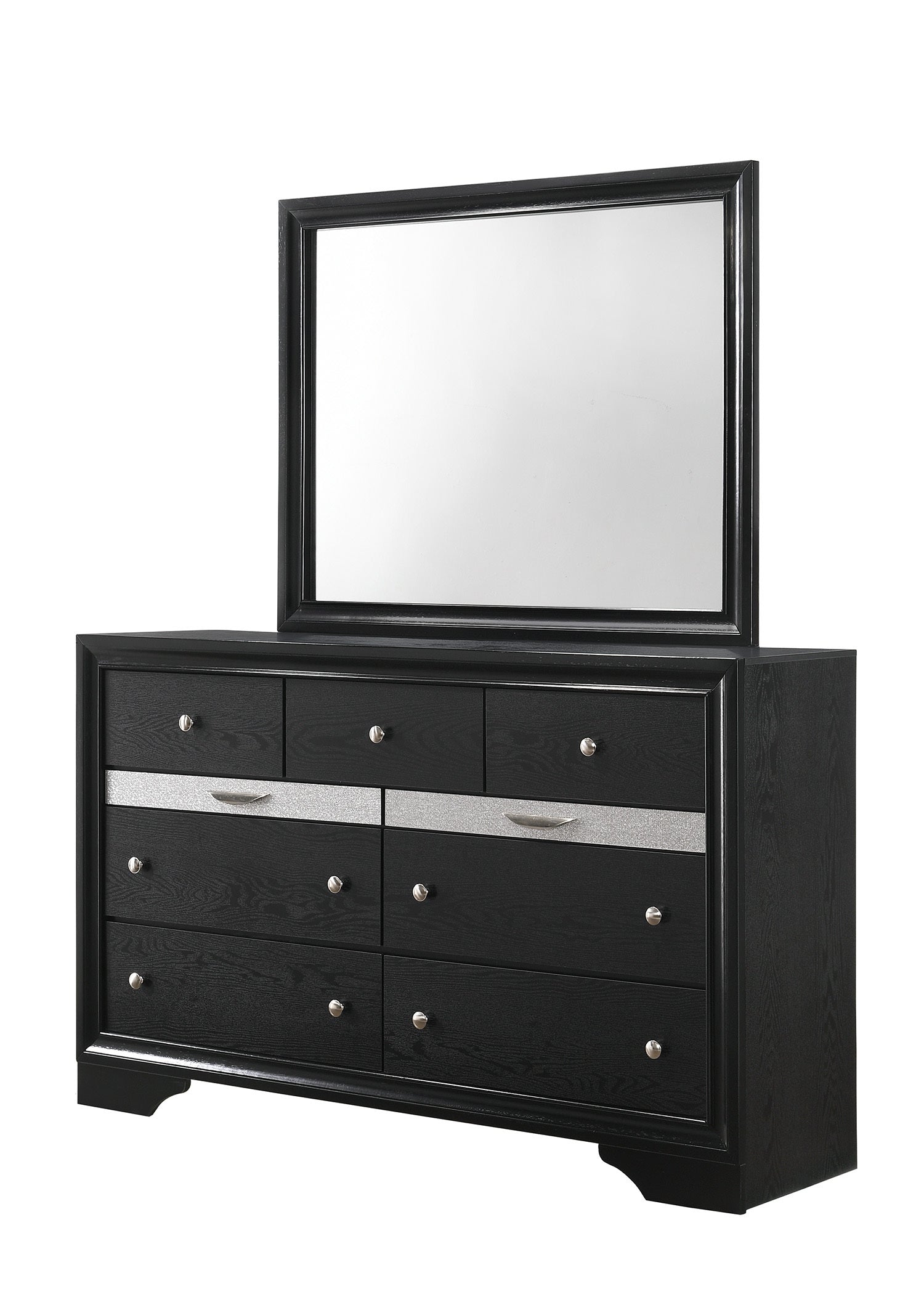 REGATA DRESSER TOP BLACK/SILVER