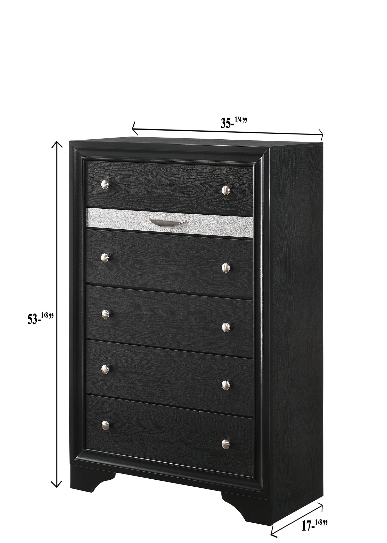 REGATA CHEST BLACK/SILVER