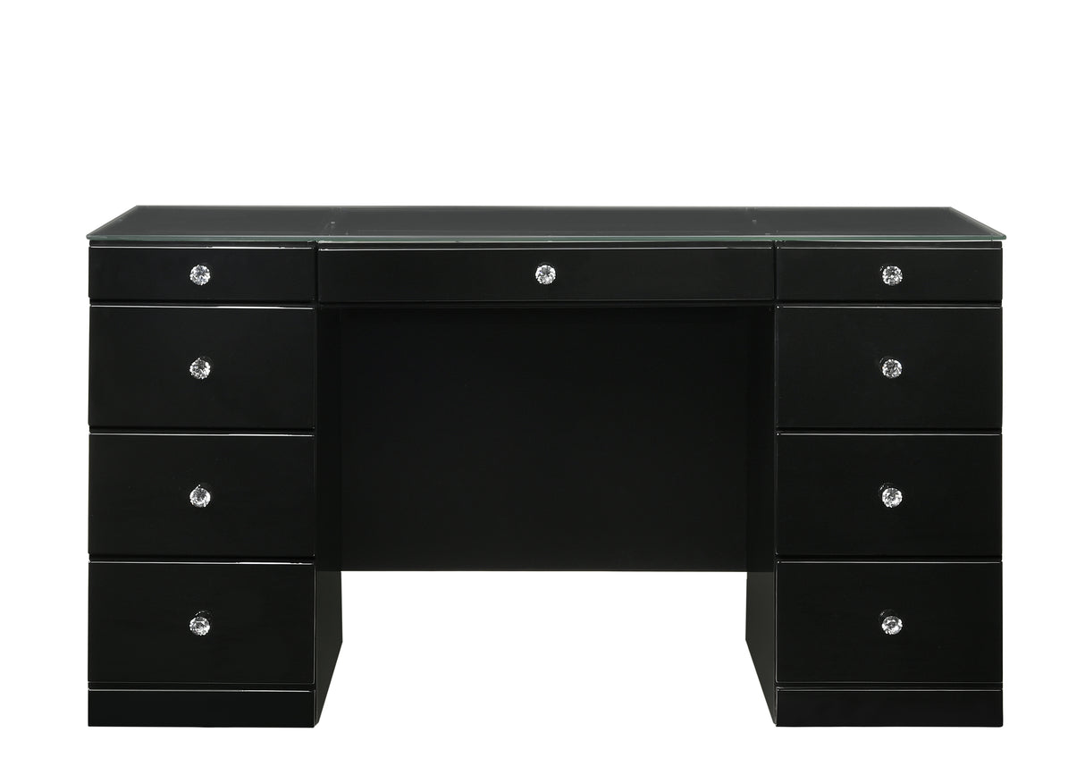 Avery Black LED Vanity