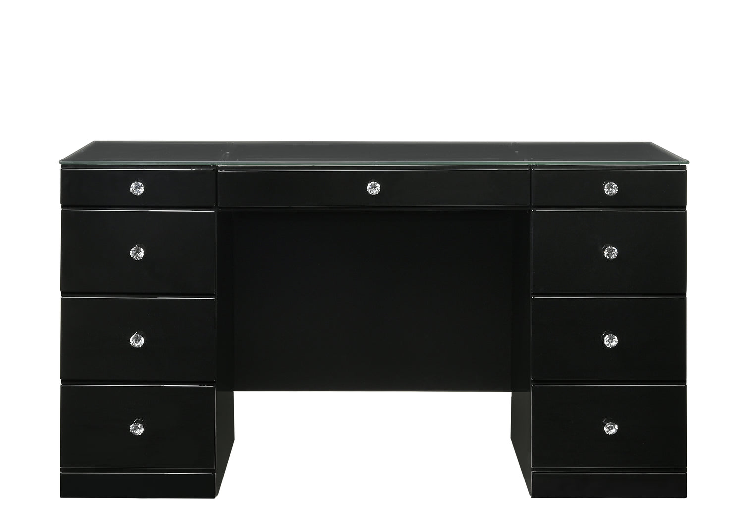 Avery Black LED Vanity