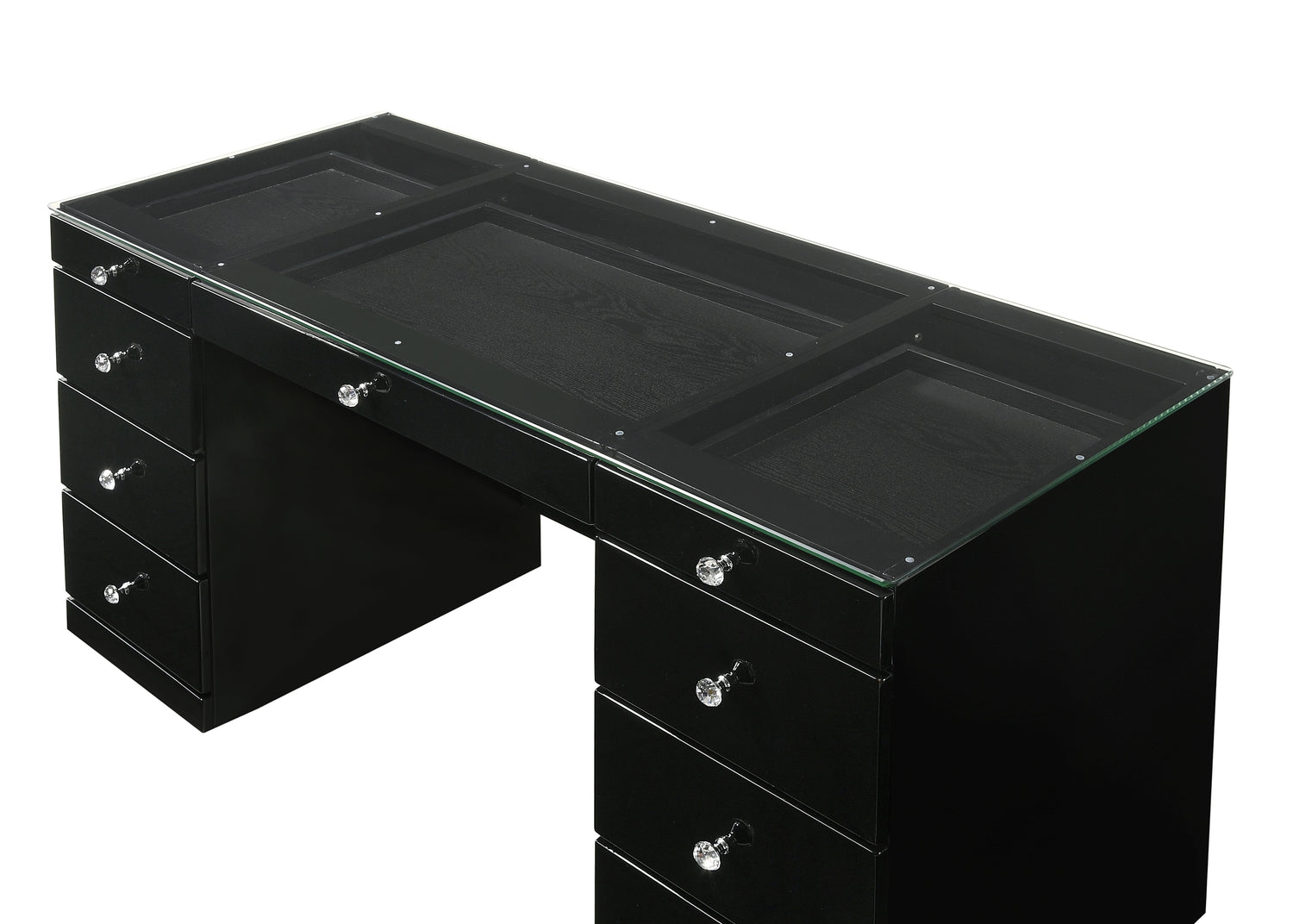 Avery Black LED Vanity