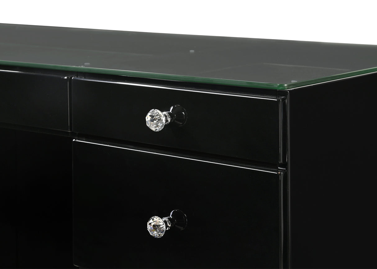 Avery Black LED Vanity