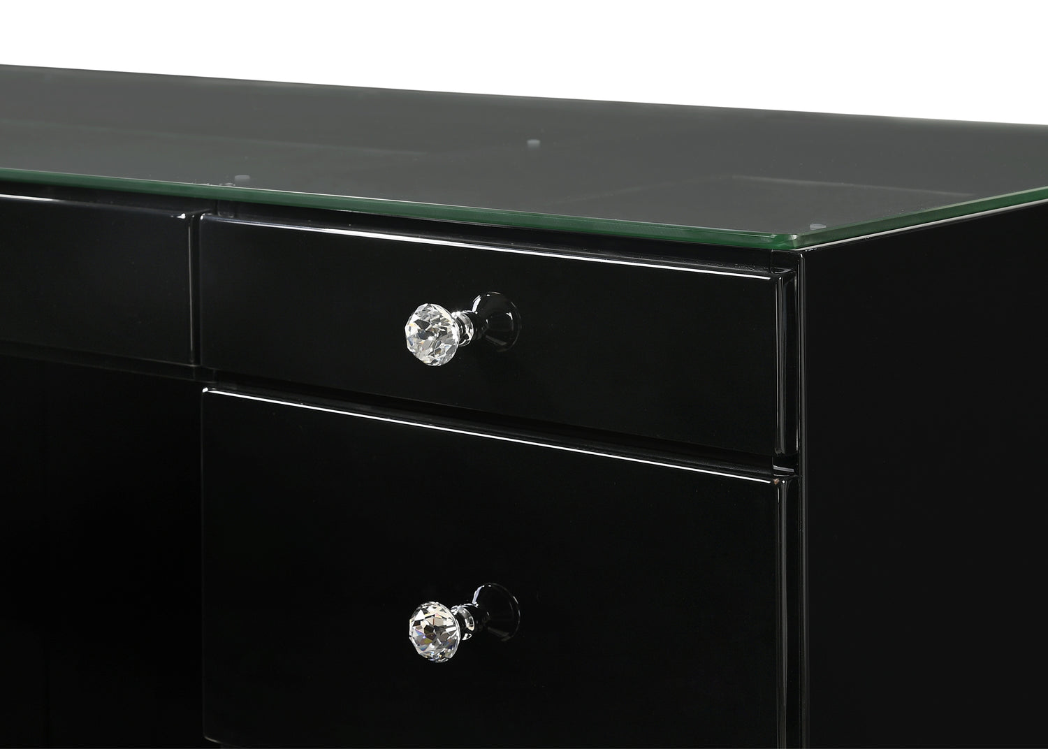 Avery Black LED Vanity