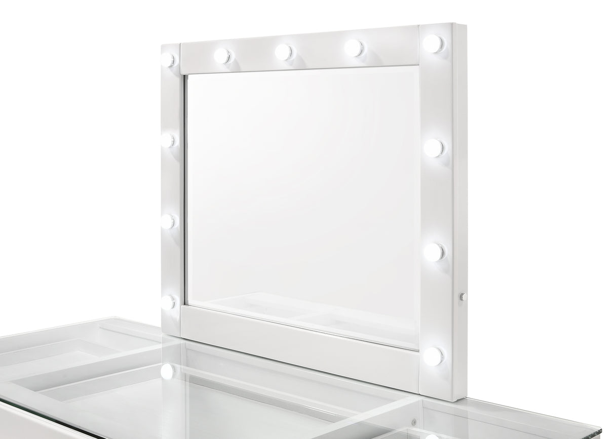 Avery White LED Vanity